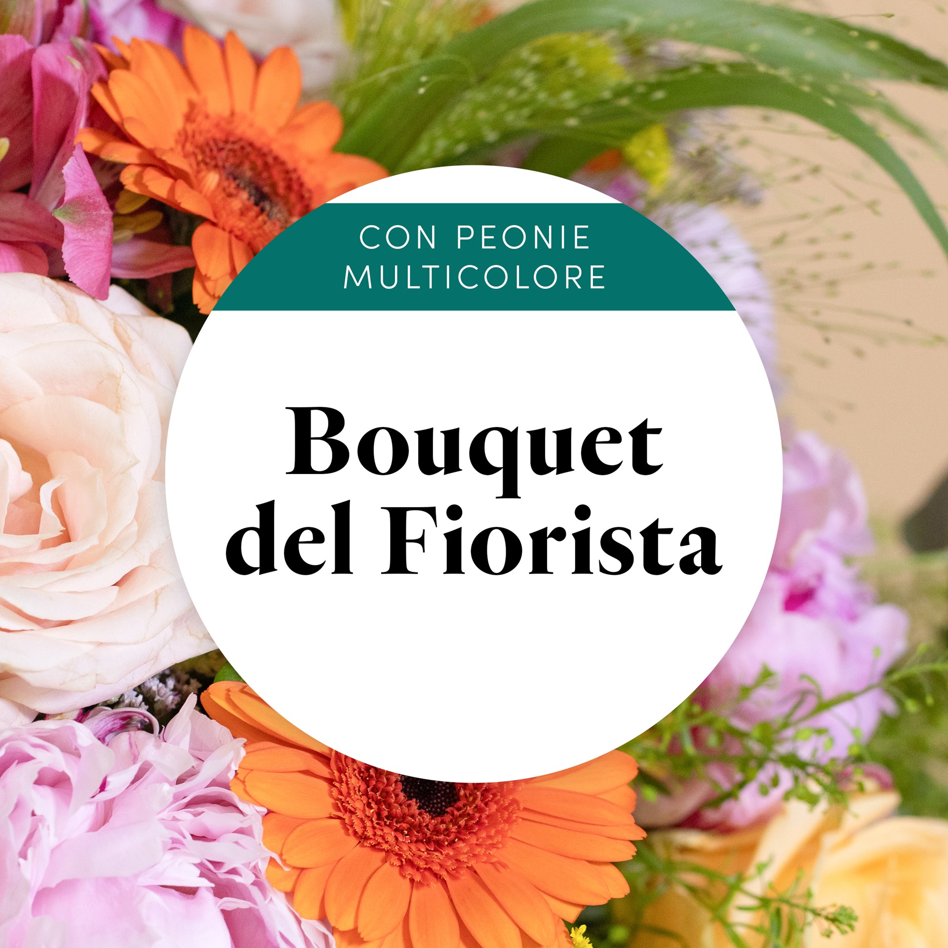 product image for Florist bouquet with peonies