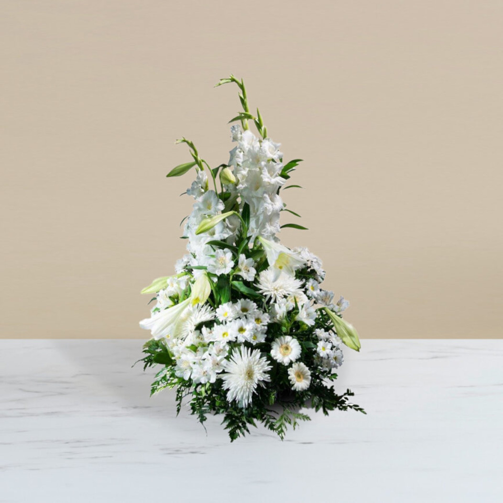 product image for Funeral Vertical center in white tones
