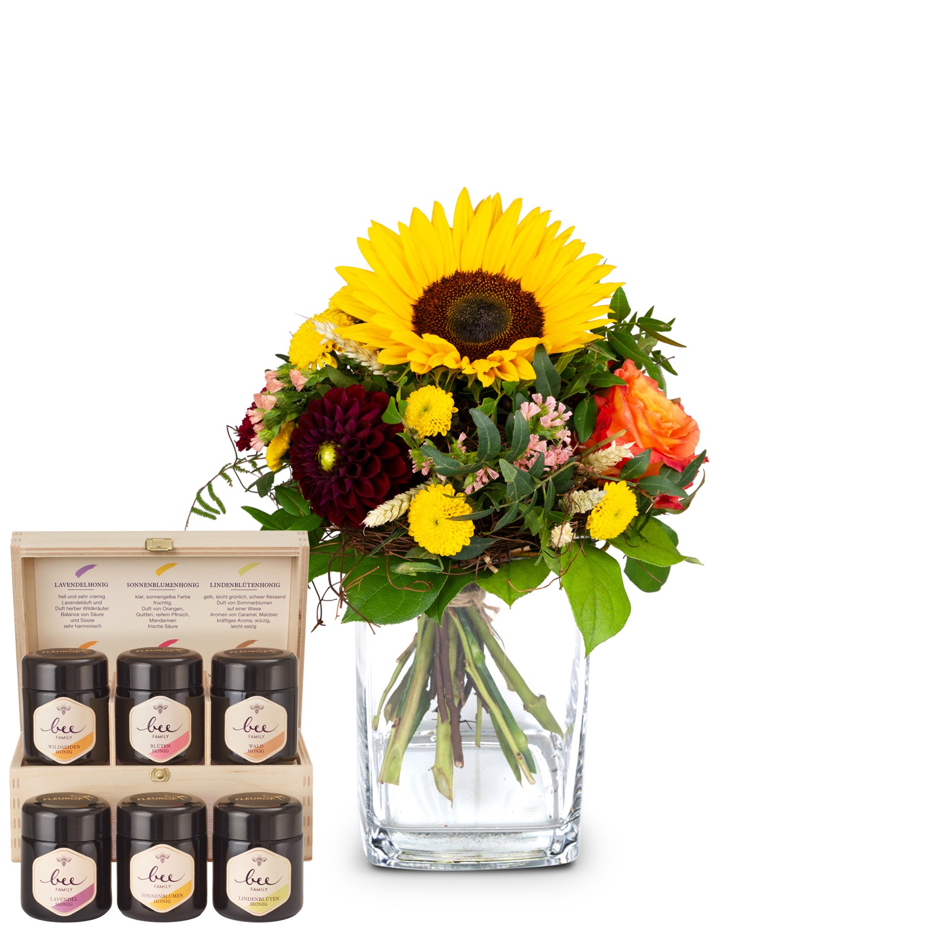 product image for Top of Summer with Bee-Family honey gift set