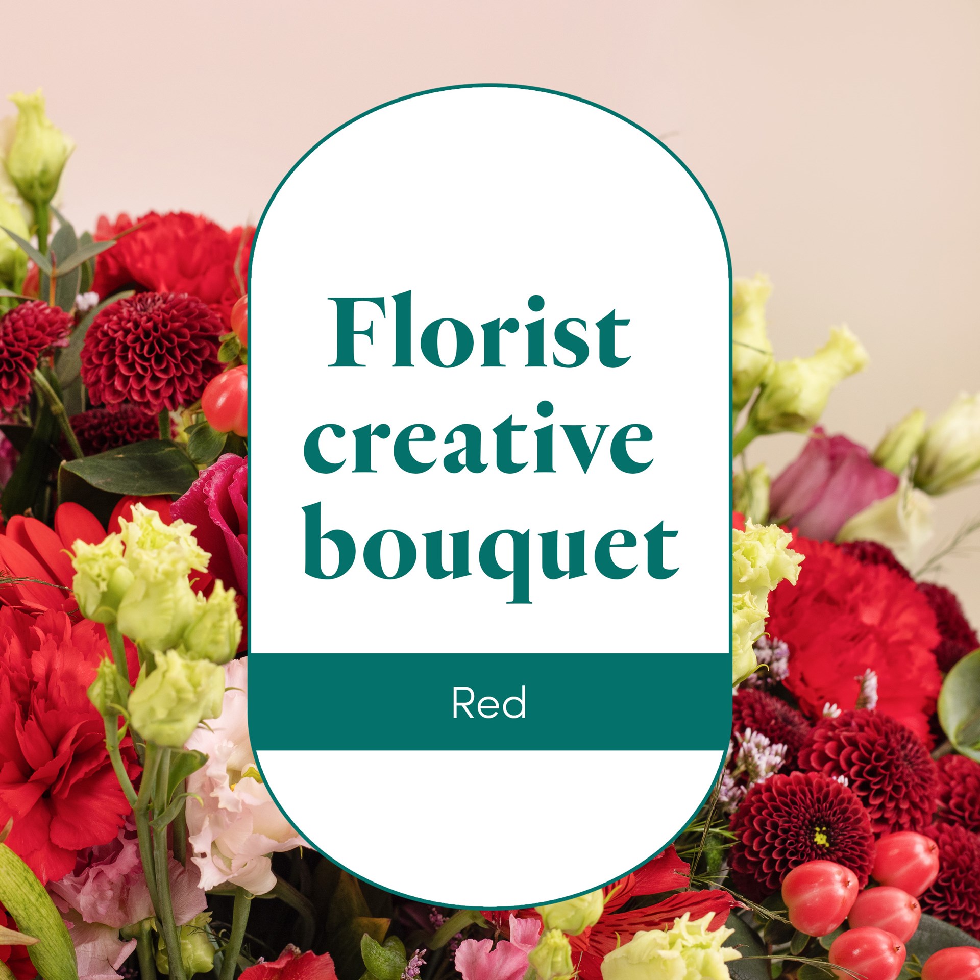 product image for Florist creative bouquet - Red
