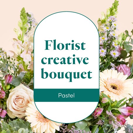 The pastel florist's bouquet