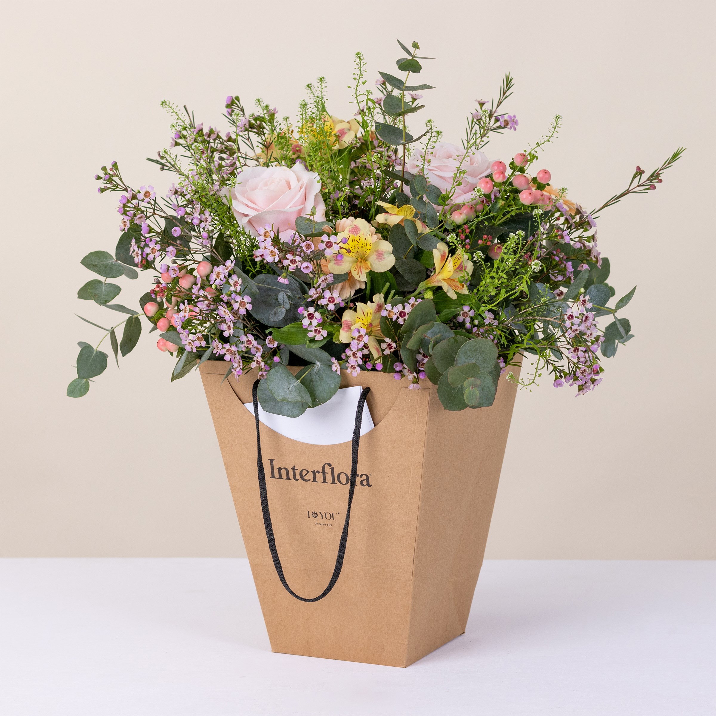 Sorbet with flower bag - Sorbet et son sac cadeau