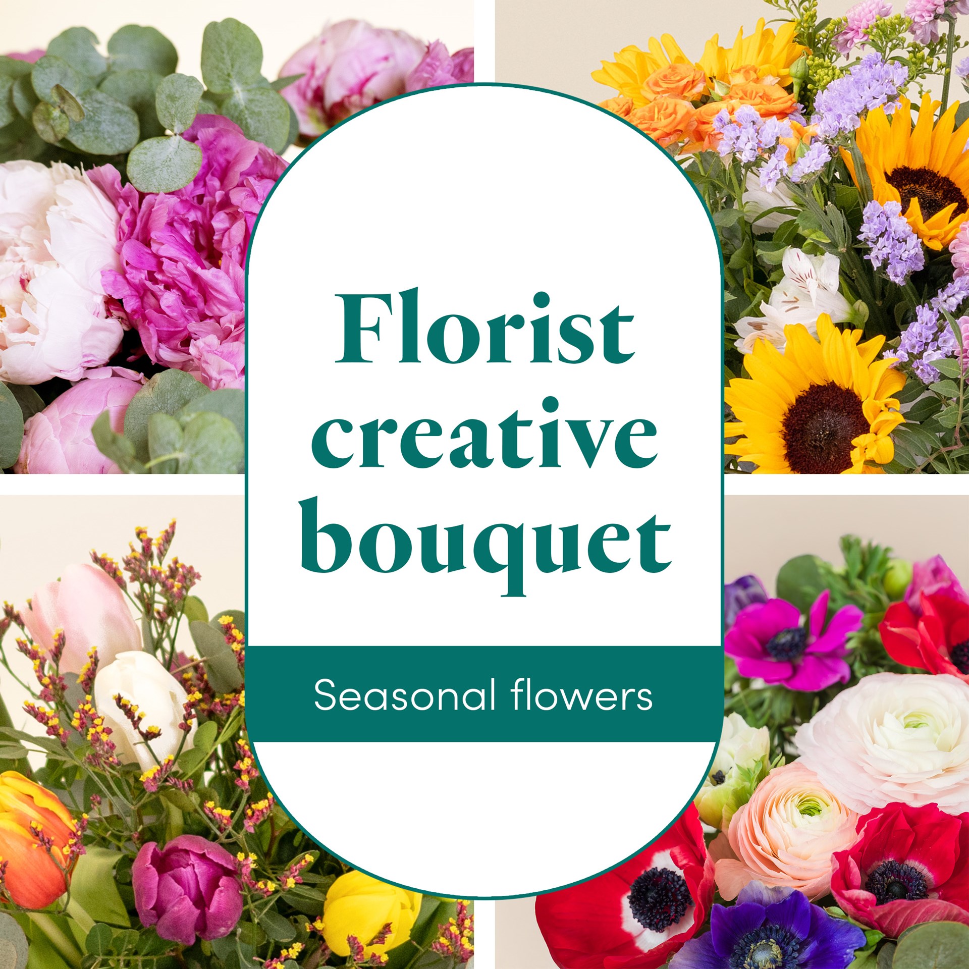 product image for Seasonal florist's bouquet - Bouquet de saison du fleuriste
