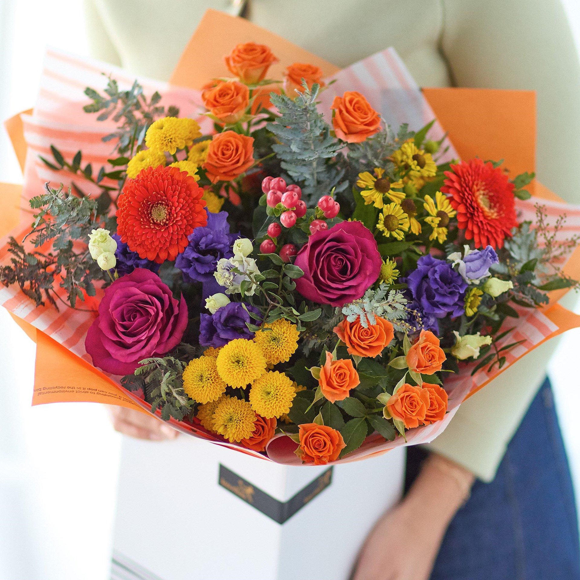 product image for Radiant Sunrise No Lilies Bouquet.