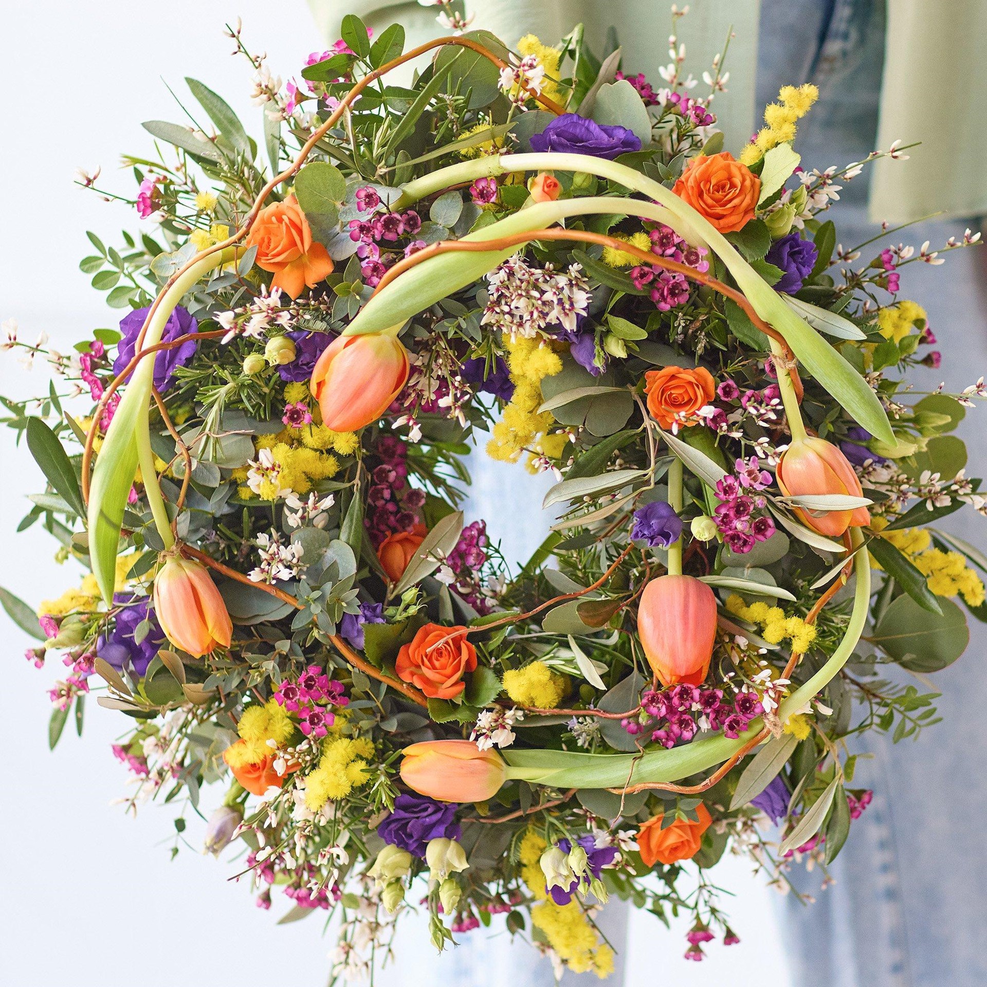 product image for Vibrant Spring Wreath.