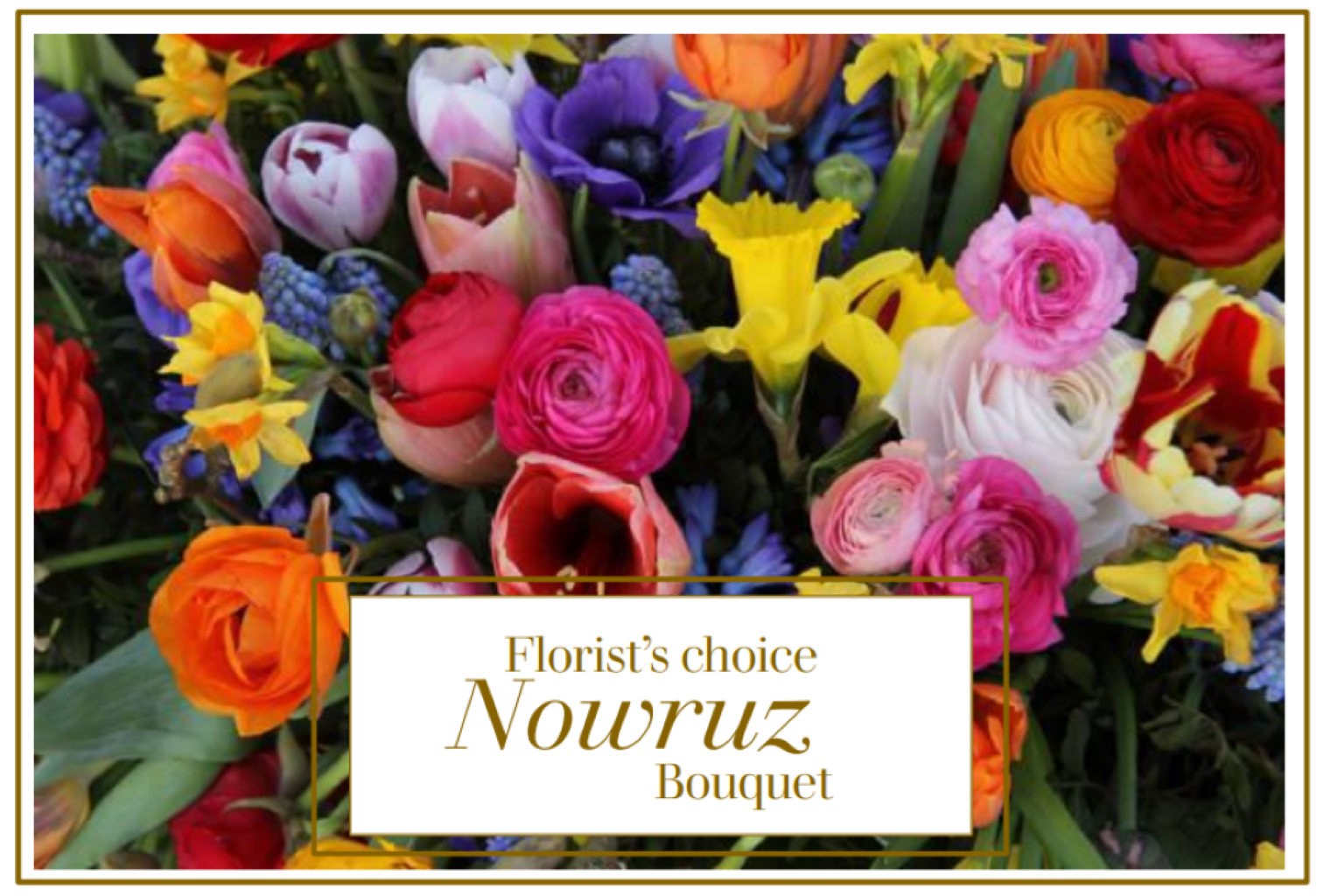 Nowruz Style Bouquet