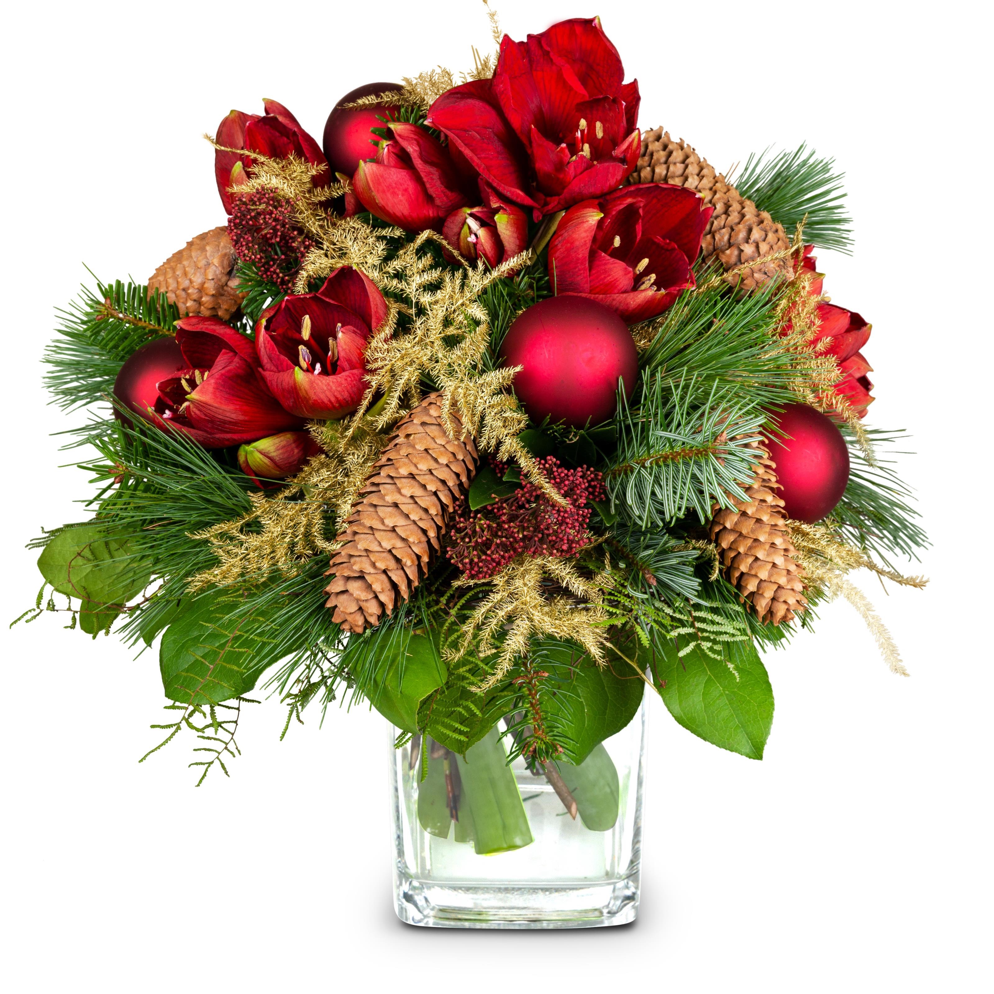 Flower bouquet Christmas