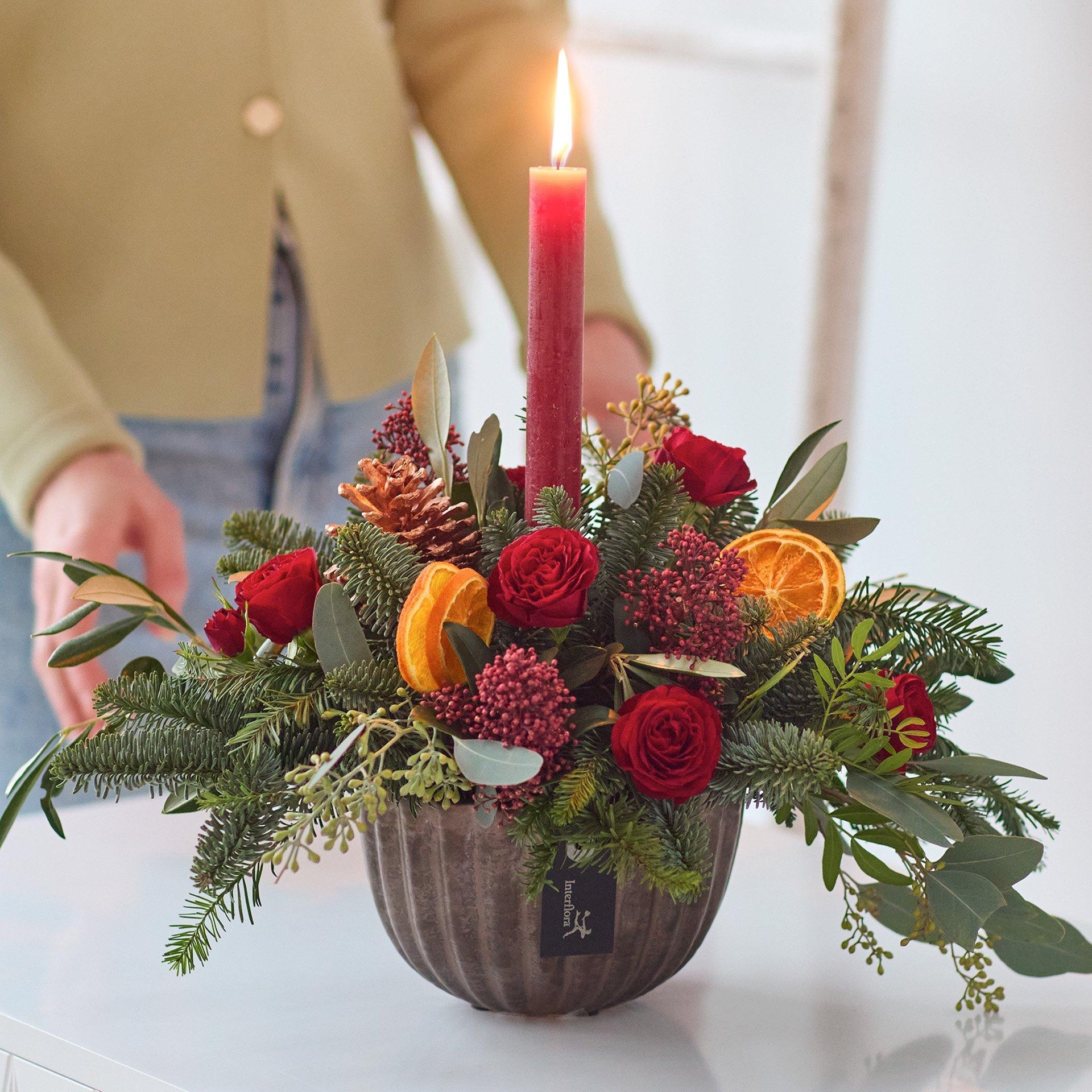 product image for Classic Christmas Candle Arrangement.