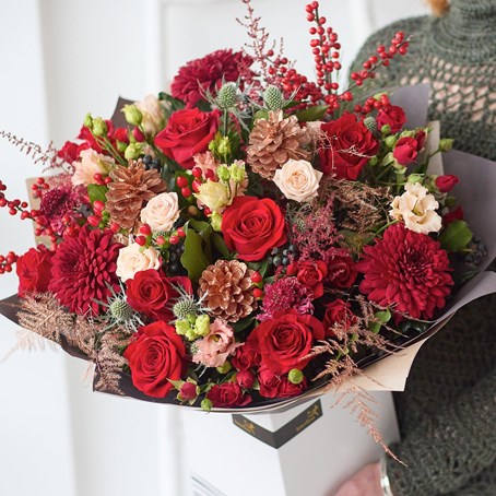 Fabulous Festive Celebrations Bouquet.