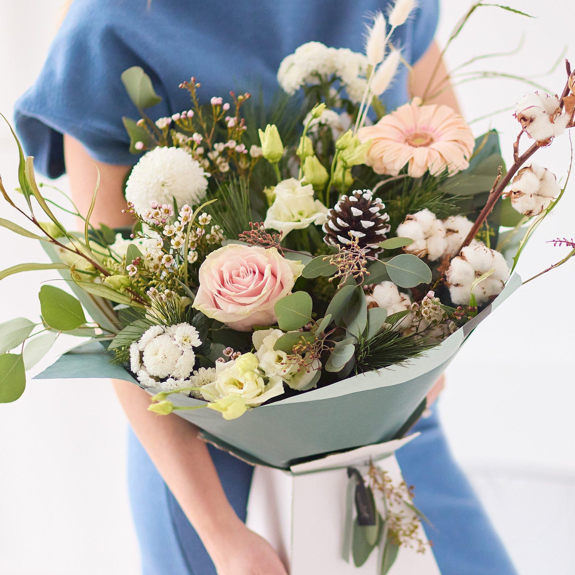 product image for Winter's Dawn Bouquet.