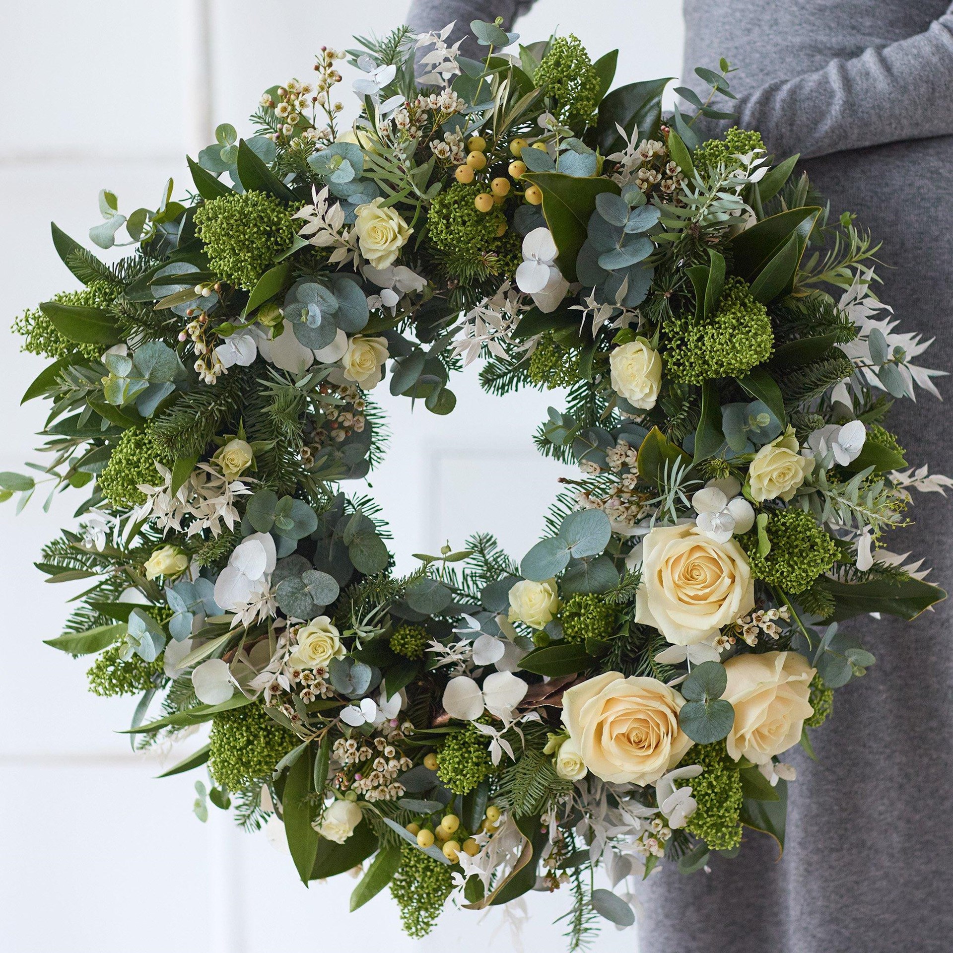 product image for Wondrous Winter Forest Wreath.