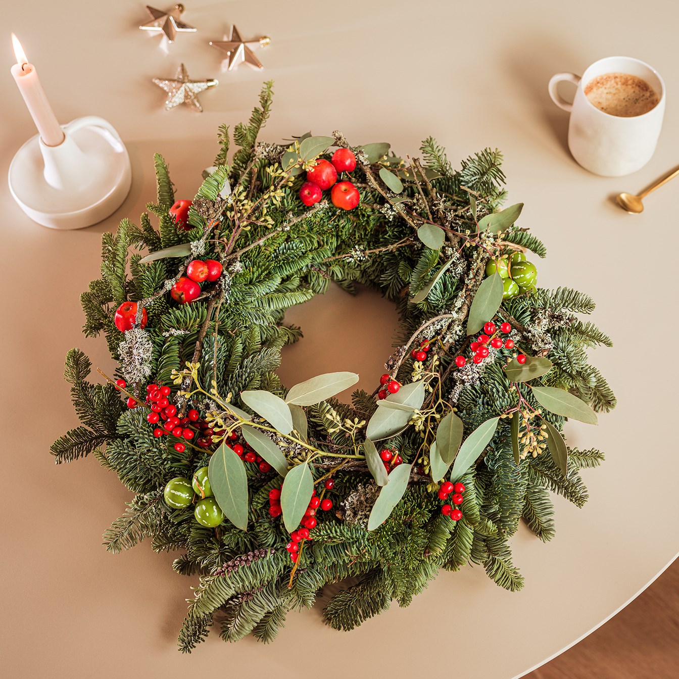 product image for Red Christmas wreath