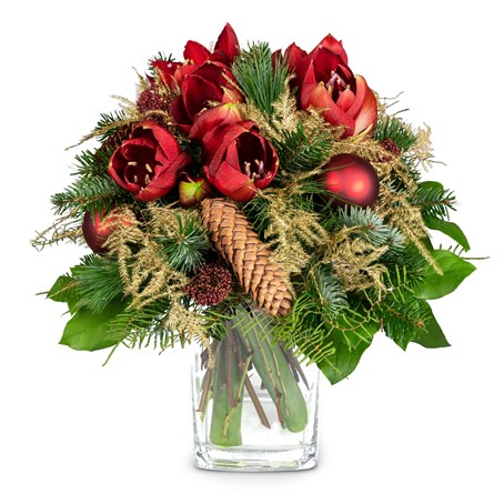 Flower bouquet Christmas