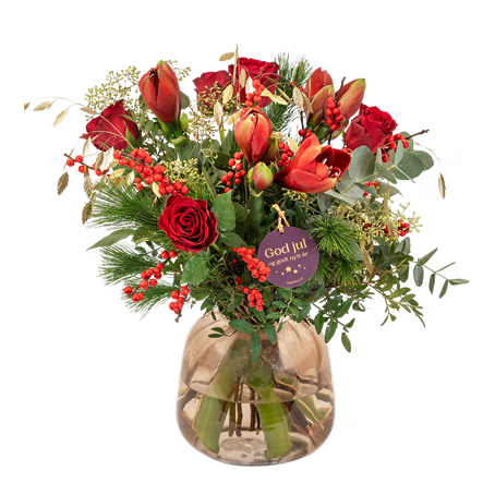 Classic Christmasbouquet Red Large 240503
