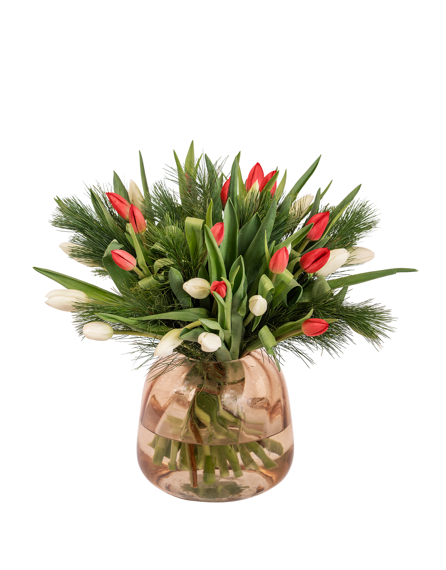product image for Christmas Tulips with Pine Large 920001