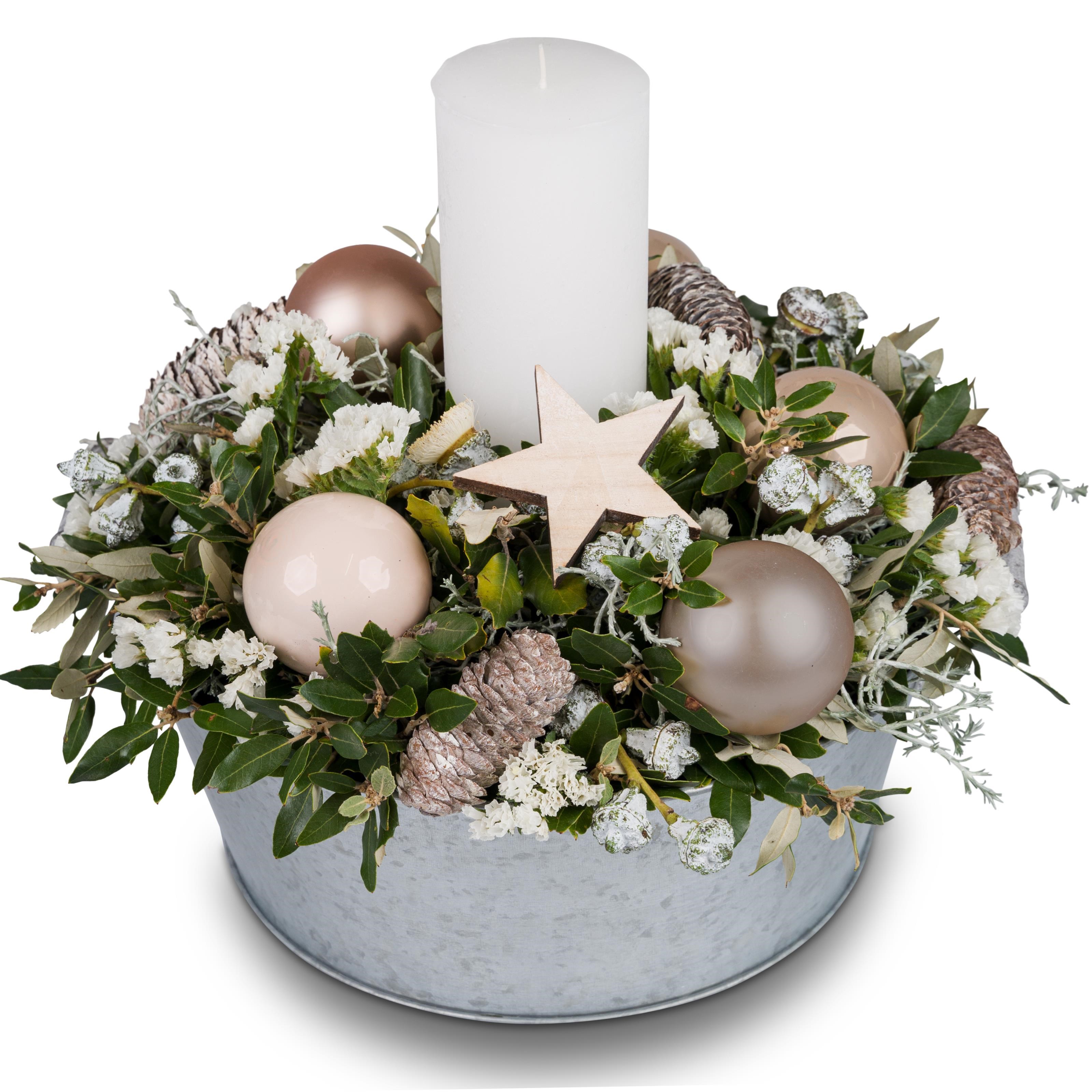 Candle Arrangement Shining Stars