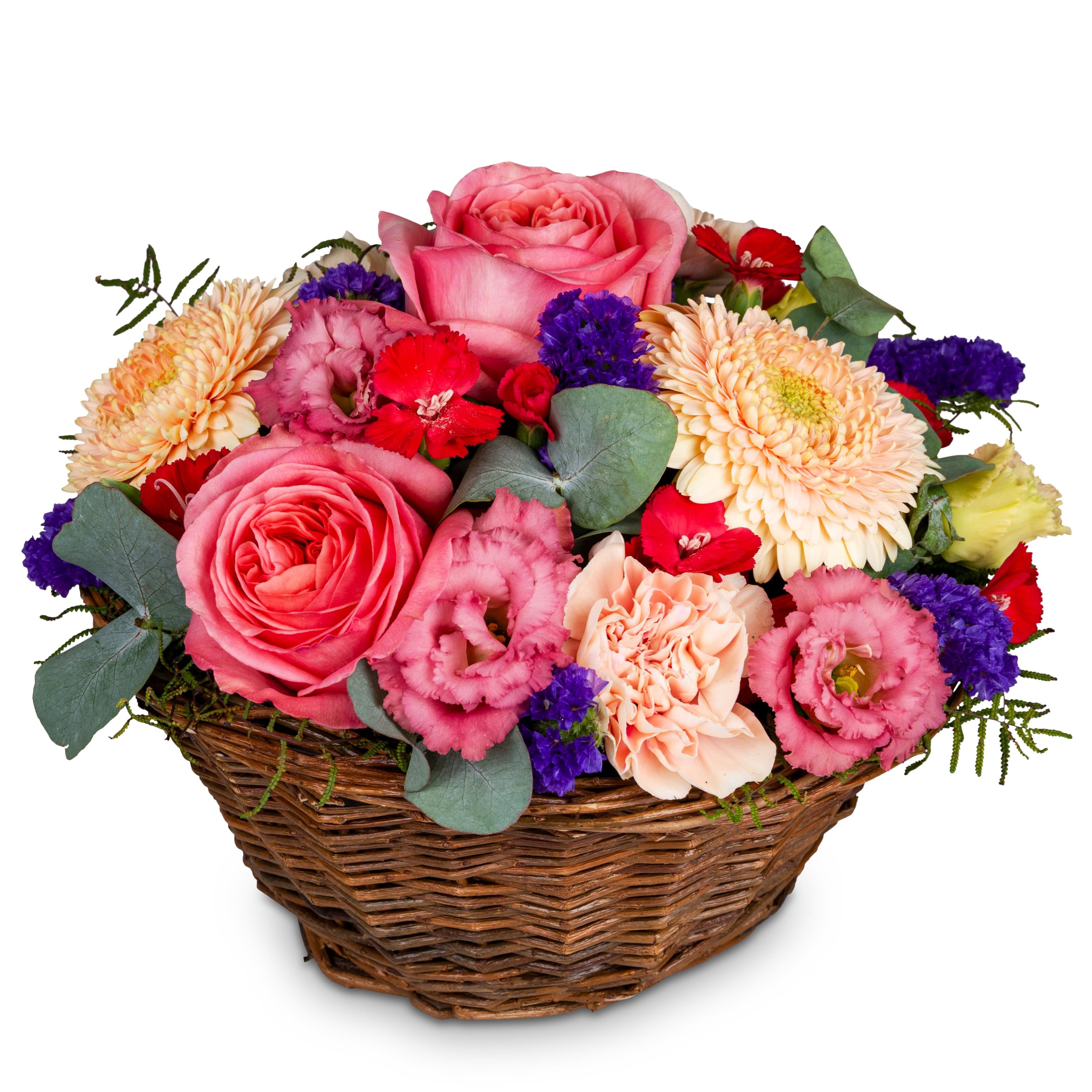 Basketarrangement Melody of Color