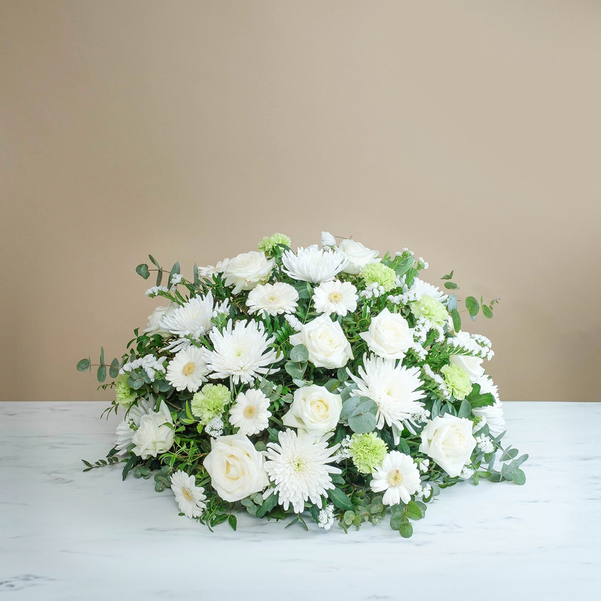 product image for Funeral centrepiece in white tones