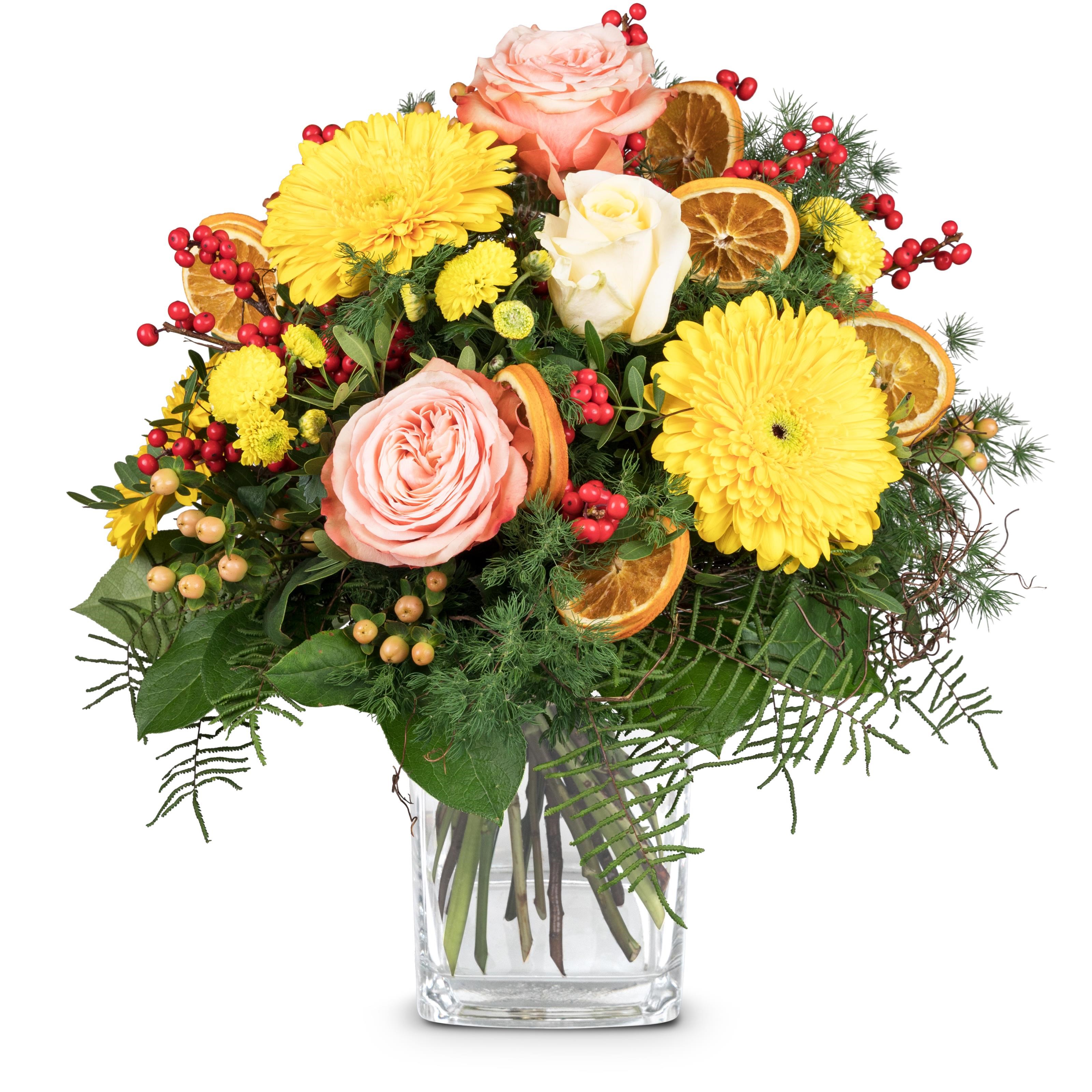 Flowerbouquet Winter Sun