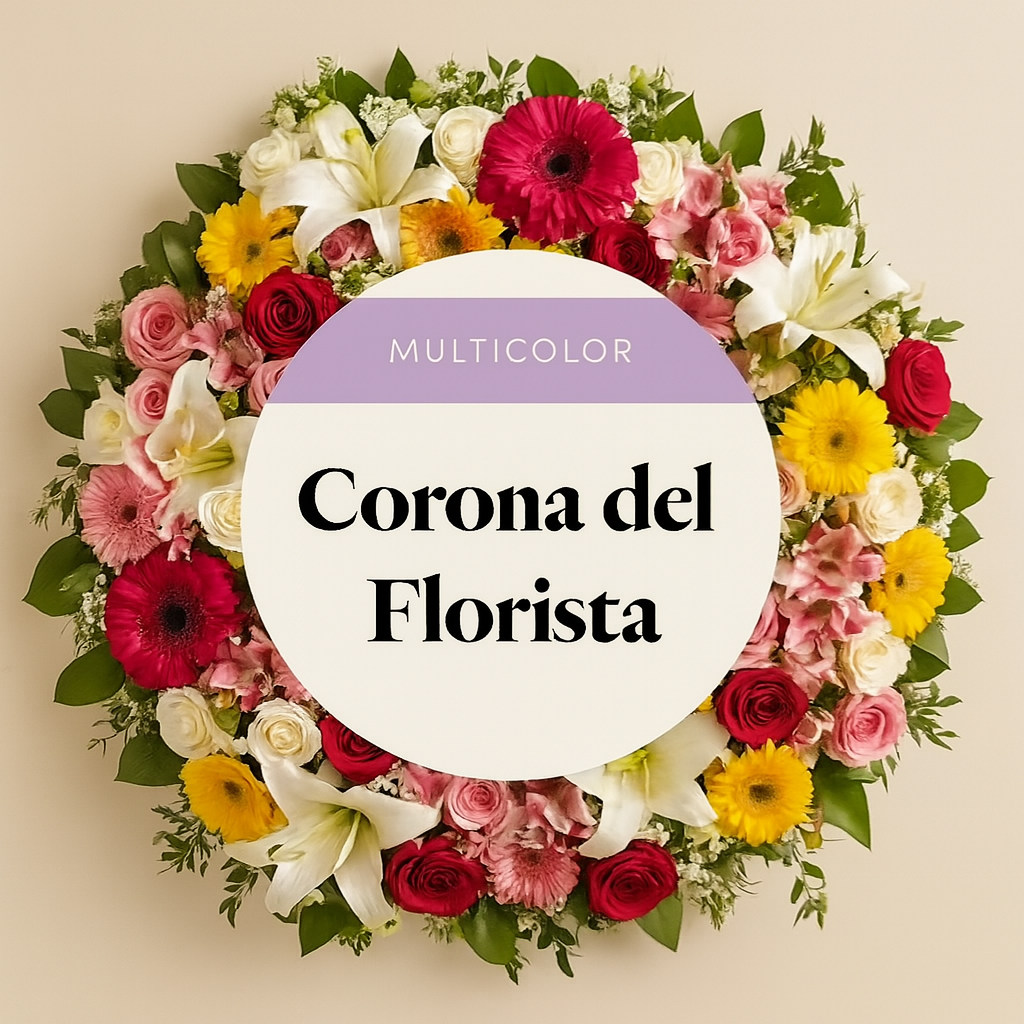product image for Multicolor Florist Wreath