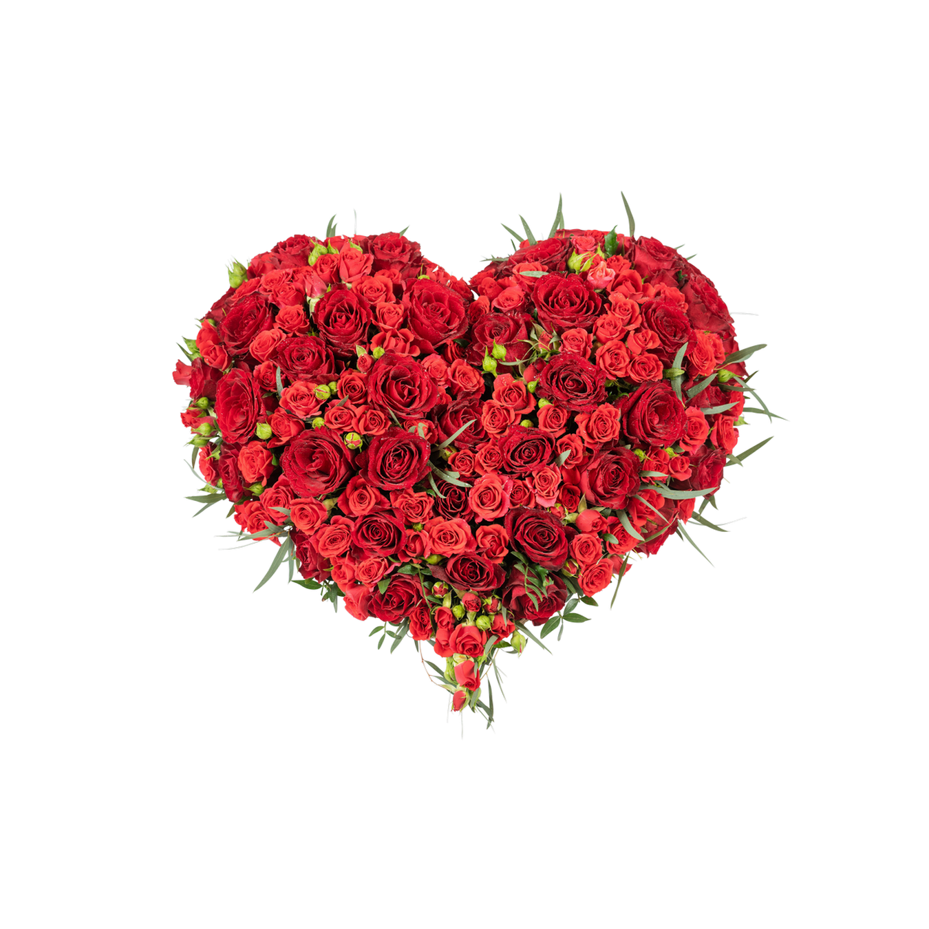 product image for Funeral Heart Red W ribbon 248042