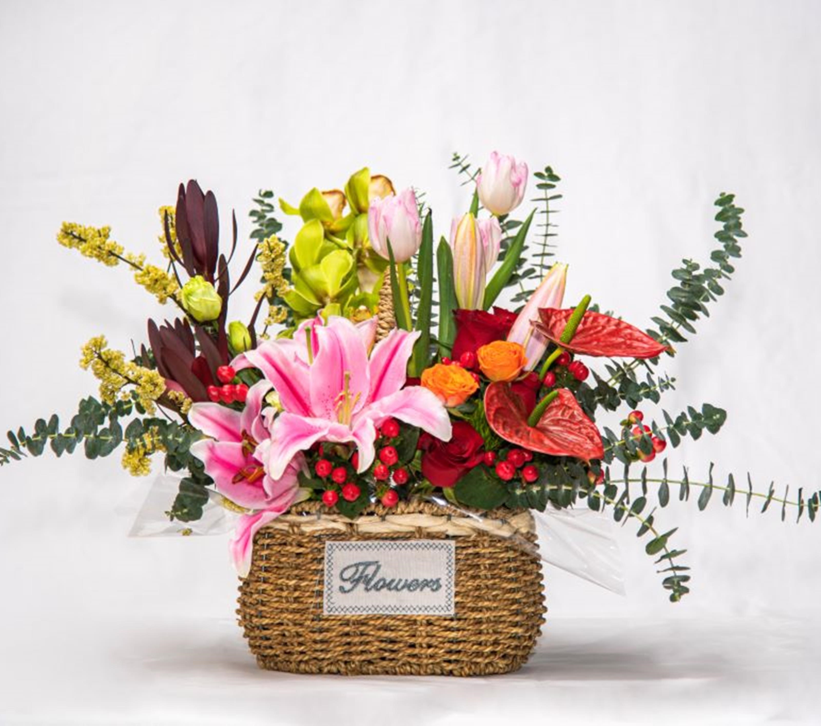 Blossom Harmony Basket Chinese New Year Edition