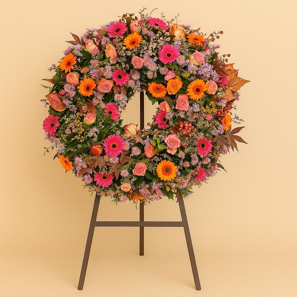 Premium Multicolor Florist Wreath