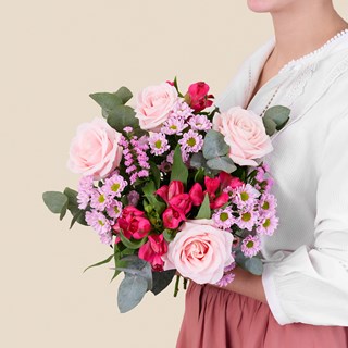 Notes of you - Sweet bouquet in pink tones