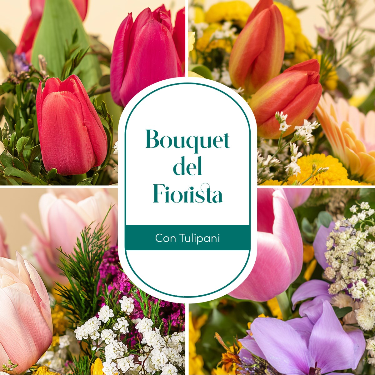 product image for Florist bouquet with tulips