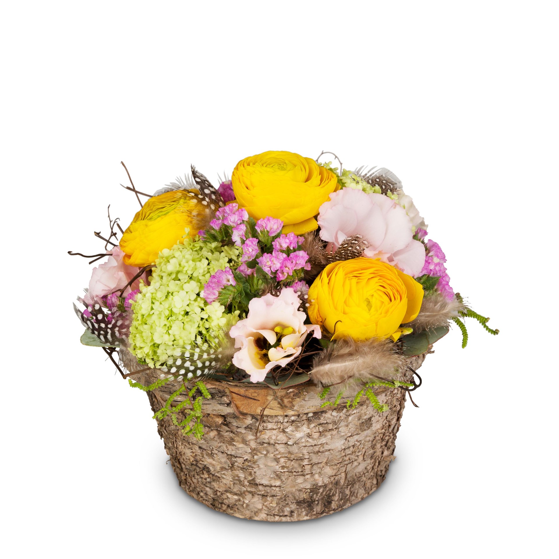 Flower arrangement Delicate Easter Greeting