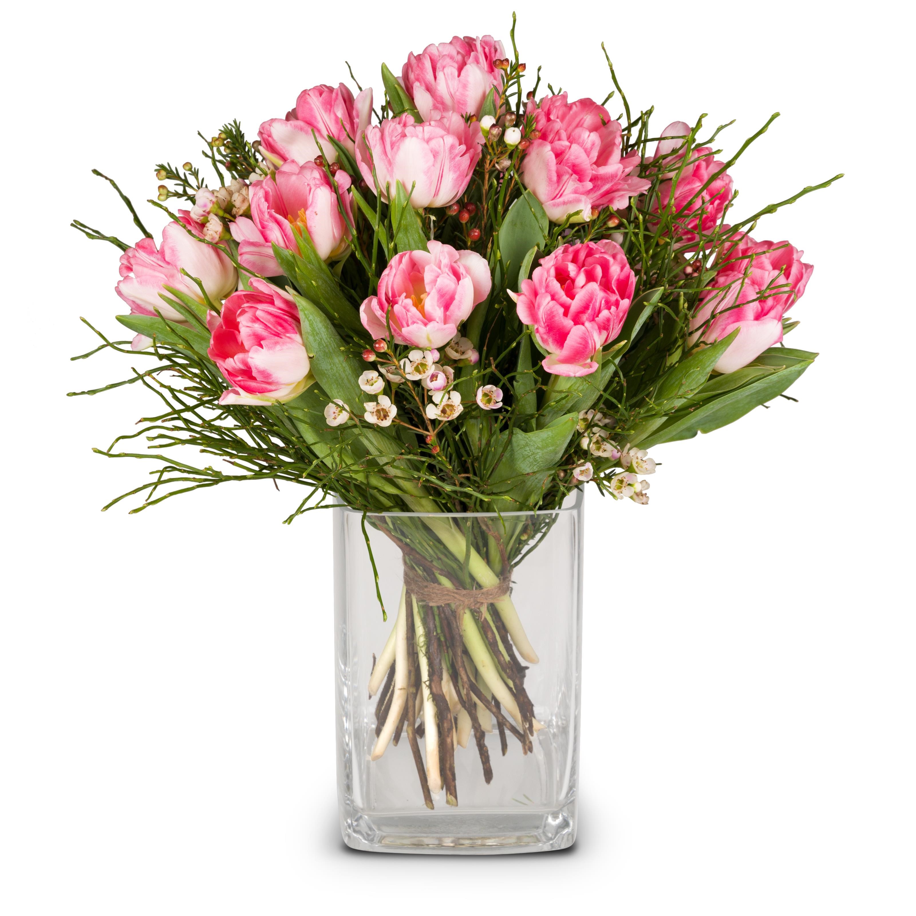 Bouquet of Tulips Delicate spring composition