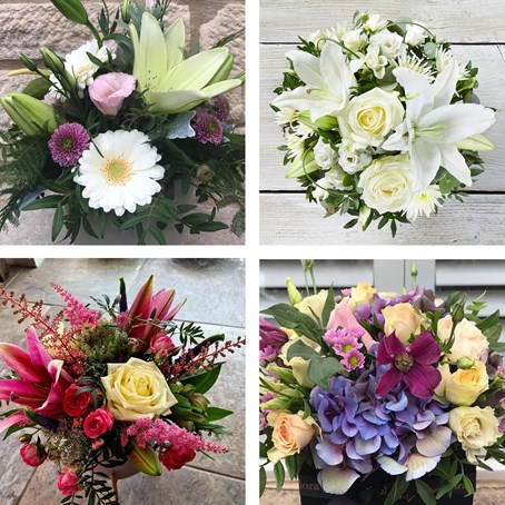 Arrangement of Cut Flowers.