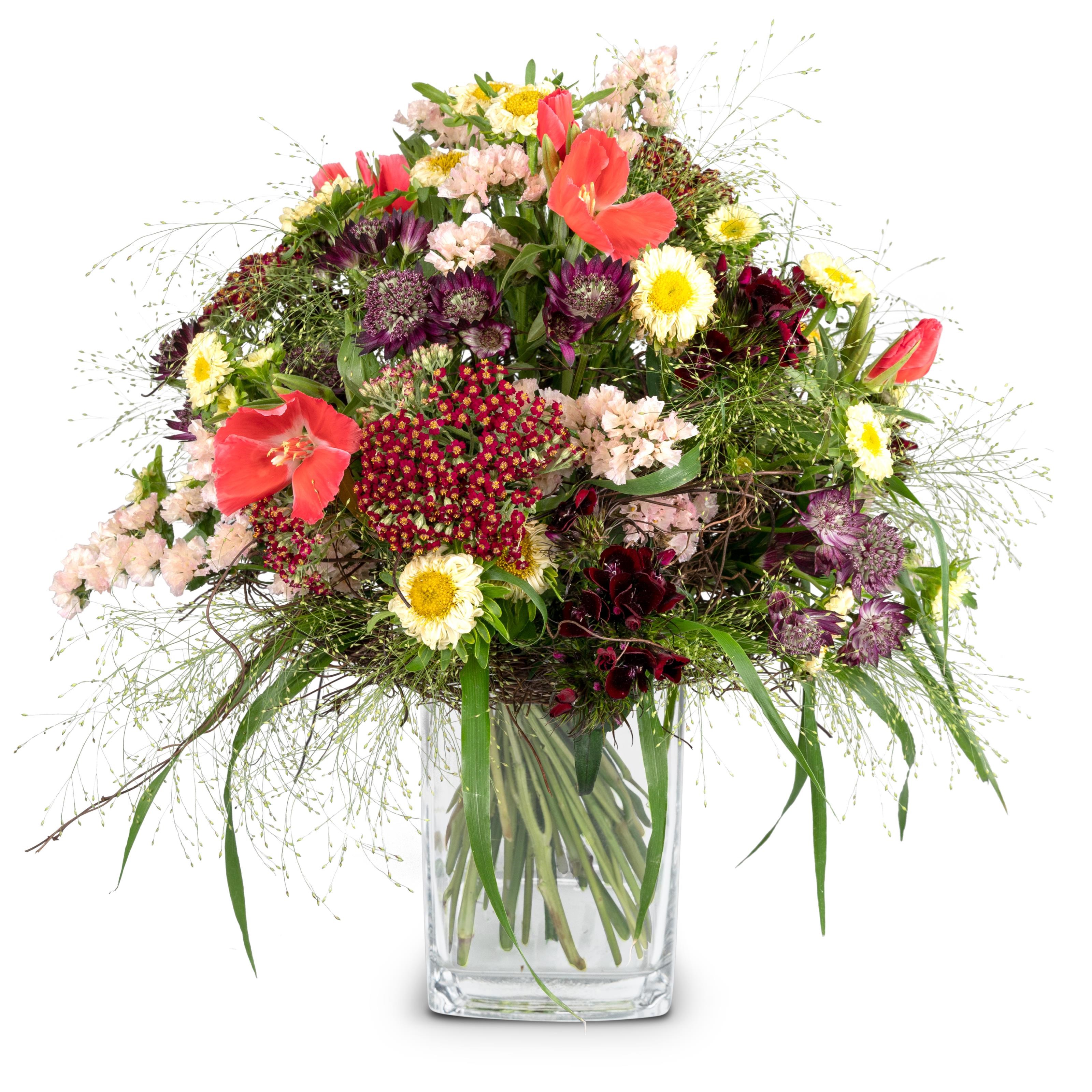 Flower bouquet Playful Summer Greeting