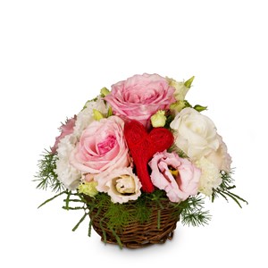 Flower arrangement 'A Message Full of Love'