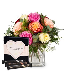Flower bouquet 'Rose Dream' with Gottlieber Hueppen 'With Lo