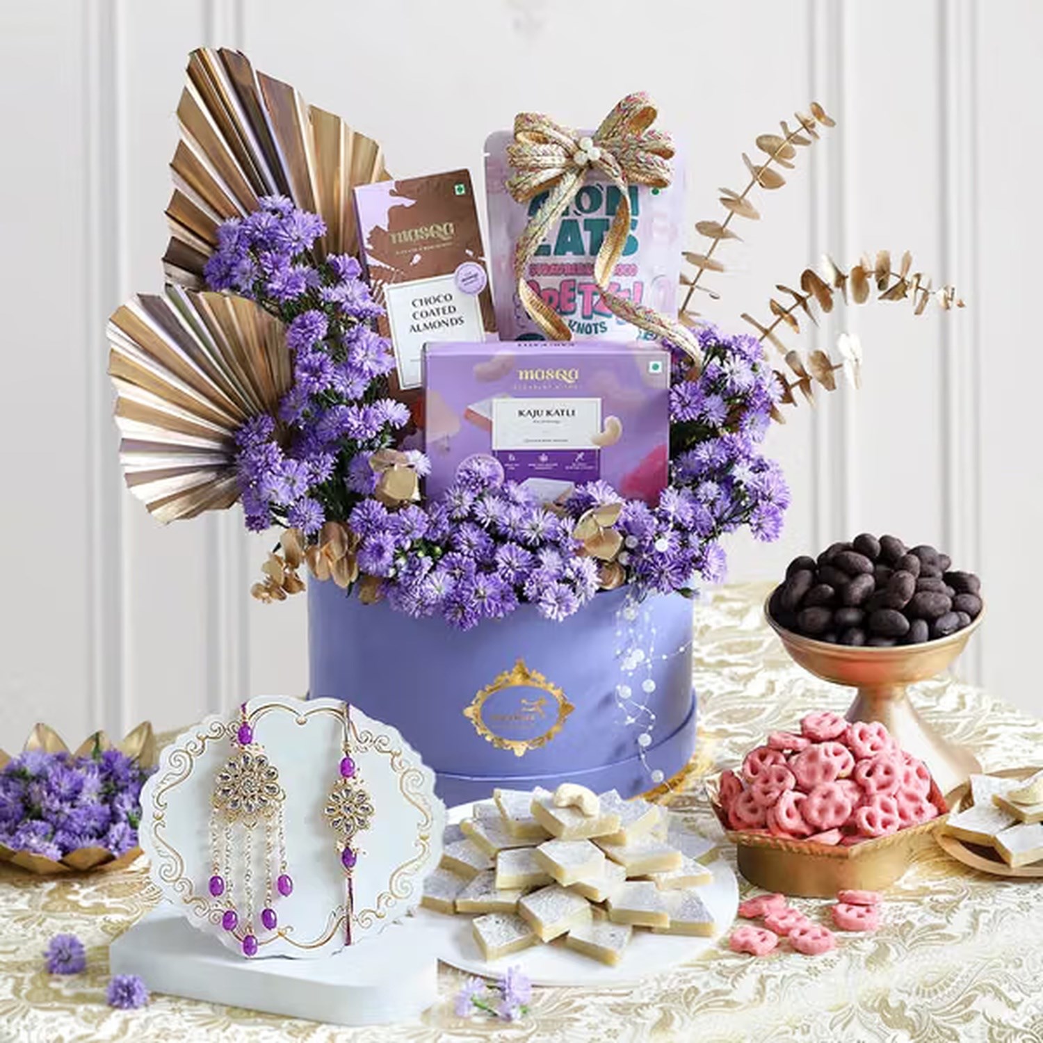 Purple Rakhi Rituals