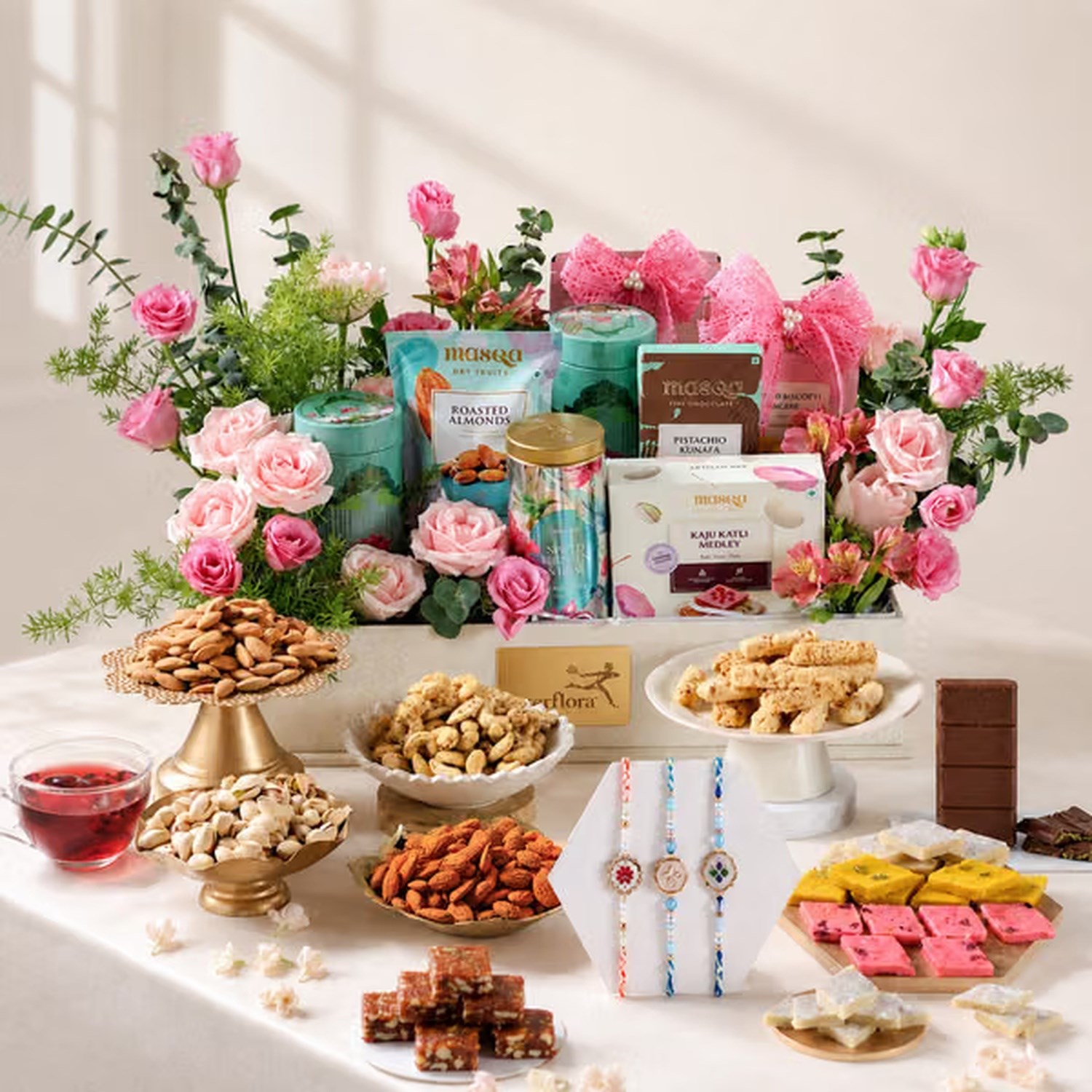 Blushing Rakhi Grandeur