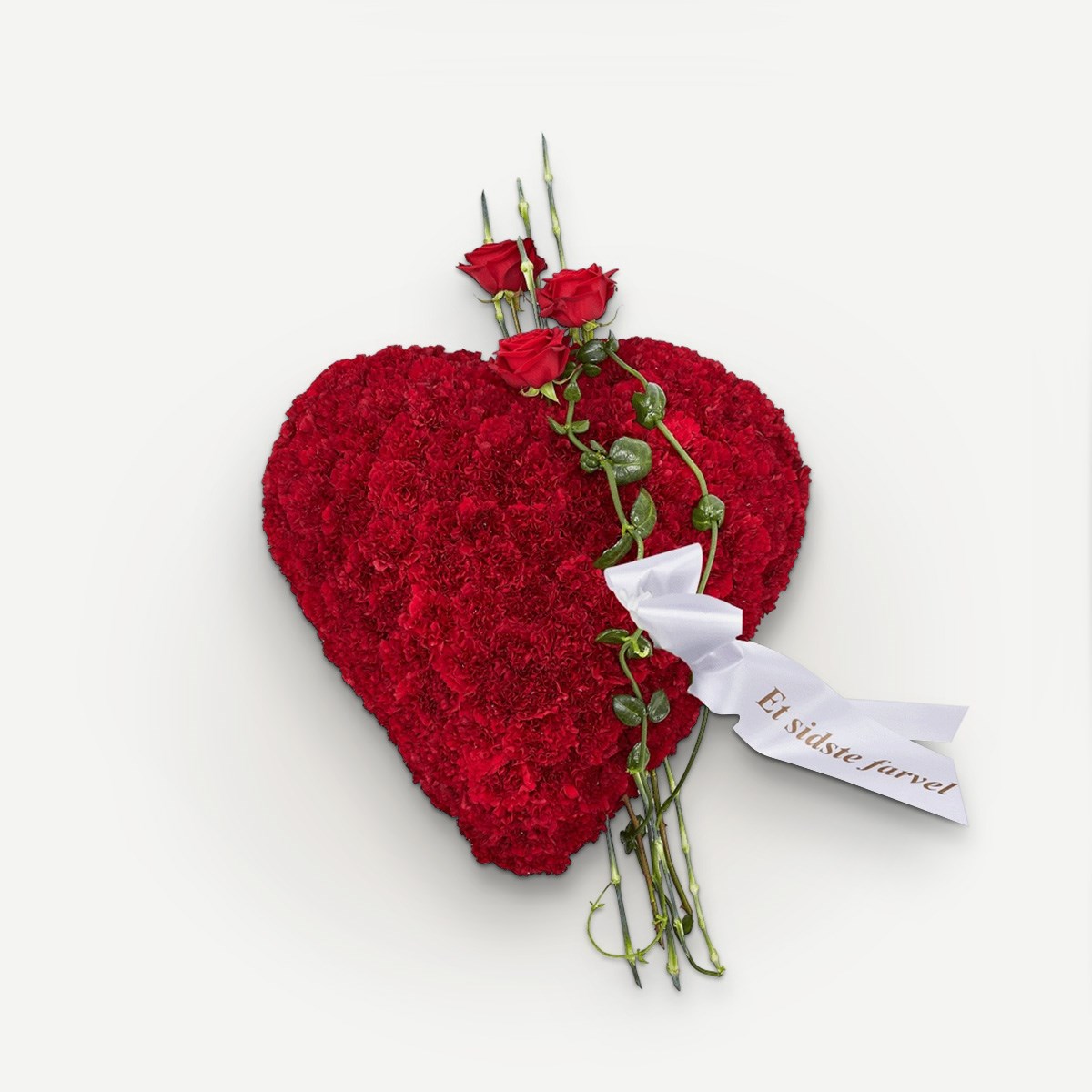Heart with ribbon