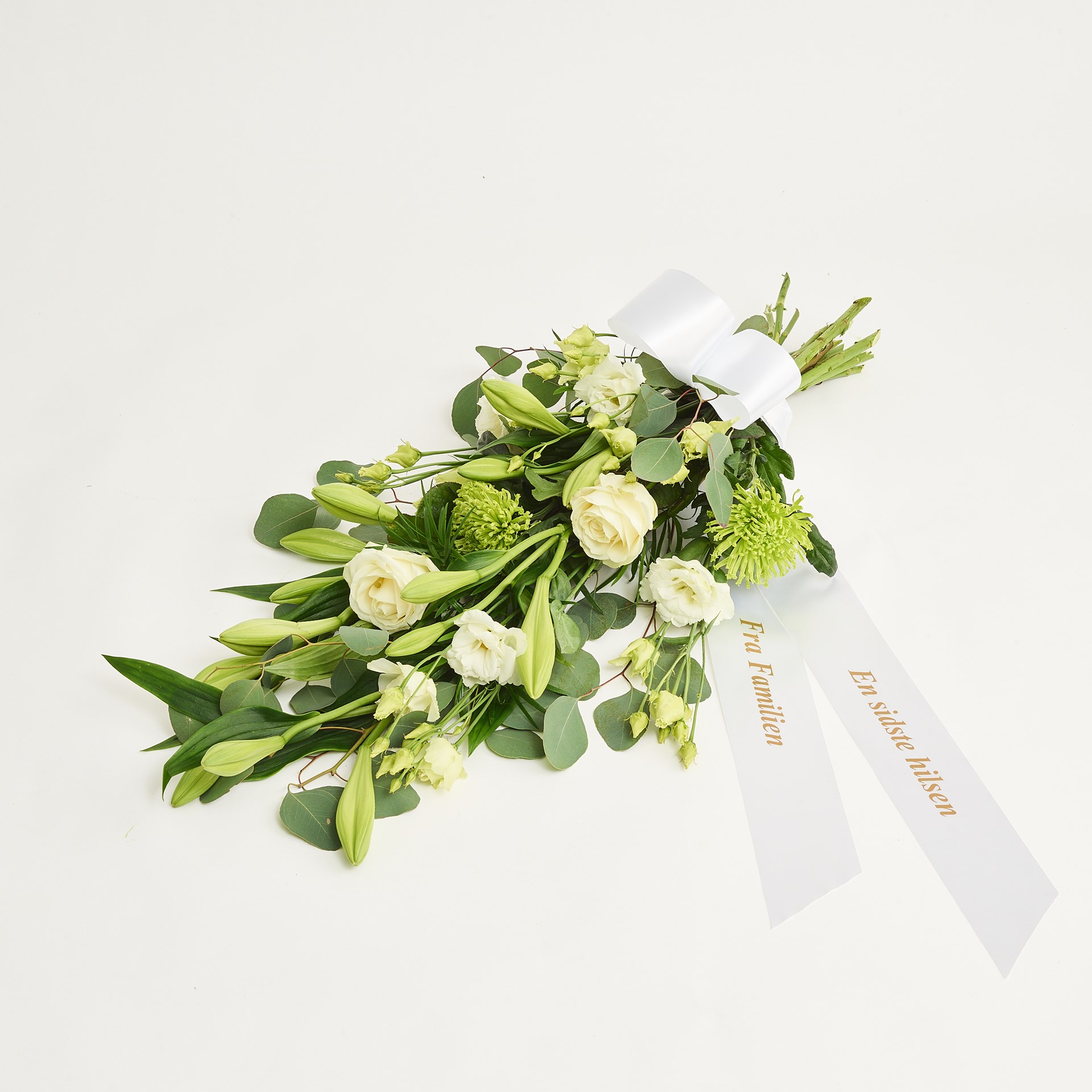 product image for Funeral spray with ribbon, DK502DK