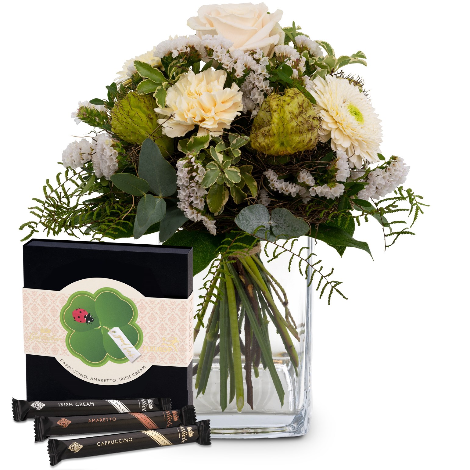 Flower bouquet 'Pure Harmony' with Gottlieber Hueppen 'Good